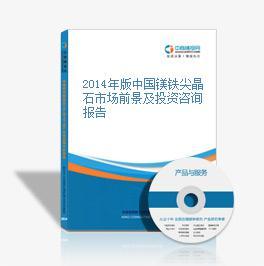 2014年版中國鎂鐵尖晶石市場前景及投資咨詢報(bào)告